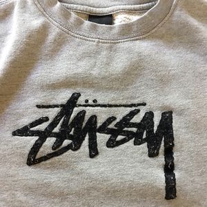 Stussy crew neck sweatshirt